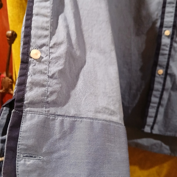 Mens Zara Piped Button Down - Picture 3 of 9